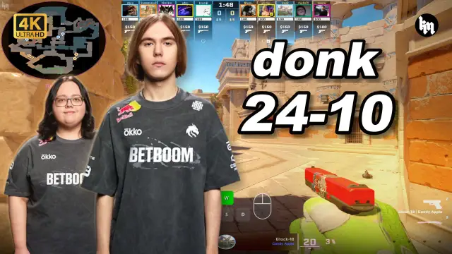 donk 🔥donk (24-10) 1.50 Rating 均分3400 阿努比斯 POV | 2026.09.02 视频封面