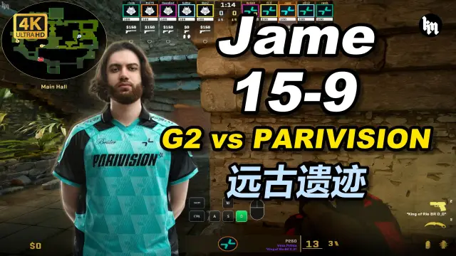 Jame Jame (15-9) G2 对阵 PARIVISION (远古遗迹) EPL S24 视频封面