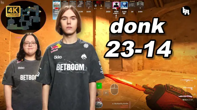 donk 🔥donk (23-14) 和马西西双排 均分3400 炙热沙城2 POV | 2026.08.26 视频封面