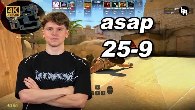 asap 老猪新队友🔥asap (25-9) 欧服天梯单排 均分3000 荒漠迷城 POV | 2026.09.25 视频封面