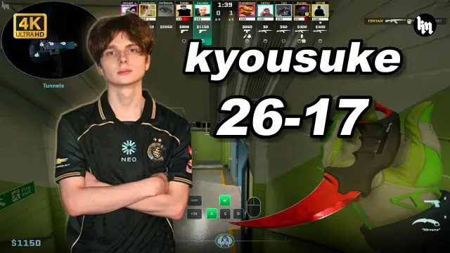 kyousuke 🔥kyousuke (26-17) 均分3300 核子危机 POV | 2026.09.29 视频封面