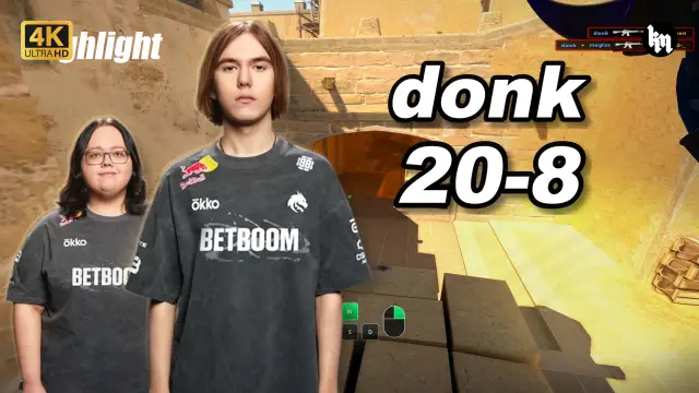 donk 🔥donk (20-8) 和马西西双排 队友patsi 对面pr 均分3800 荒漠迷城 POV | 2026.10.01 视频封面