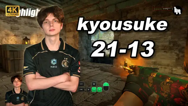 kyousuke 🔥kyousuke (21-13) 均分3200 远古遗迹 POV | 2026.10.14 视频封面