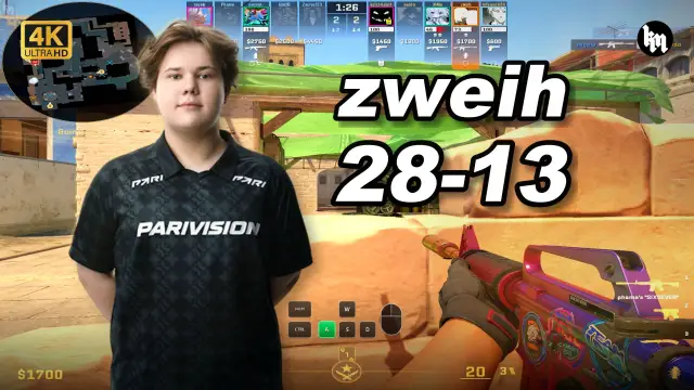 zweih 🔥zweih (28-13) 和xeedo双排 均分3400 荒漠迷城 POV | 2026.09.28 视频封面