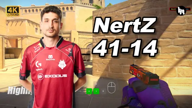 Nertz 🔥NertZ (41-14) 均分2500 荒漠迷城 POV | 2026.08.28 视频封面