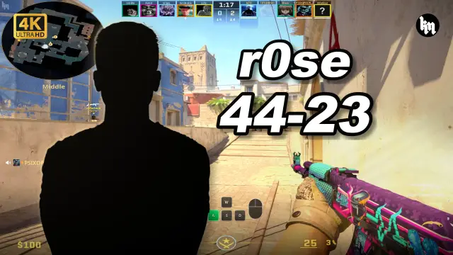 r0se 🔥r0se (44-23) 均分3400 荒漠迷城 POV | 2026.09.17 视频封面