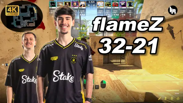 flameZ 🔥flameZ (32-21) 和mezii赛前双排 均分2900 荒漠迷城 POV | 2026.10.08 视频封面
