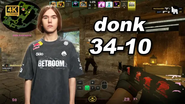 donk 🔥donk (34-10) 均分3300 远古遗迹 POV | 2026.09.15 视频封面