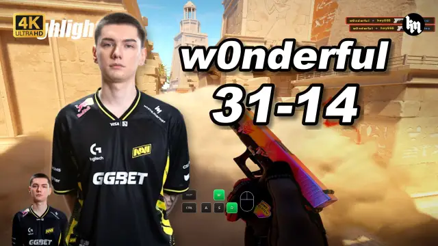 w0nderful 🔥w0nderful (31-14) 1.51 Rating 均分3600 阿努比斯 POV | 2026.09.15 视频封面