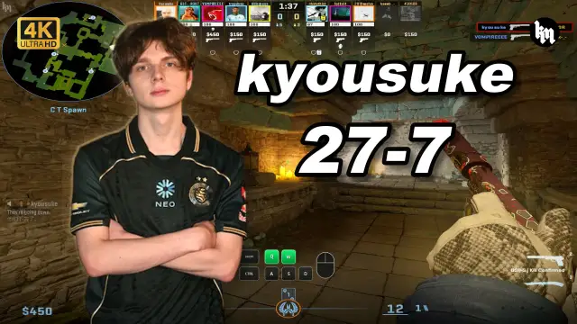 kyousuke 🔥kyousuke (27-7) 1.59 Rating 均分3600 远古遗迹 POV | 2026.10.03 视频封面