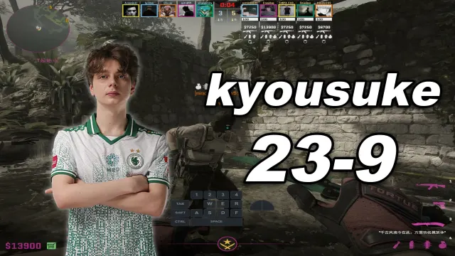 kyousuke 🔥kyousuke (23-9) 1.81 Rating 均分3700 远古遗迹 POV | 2026.10.23 视频封面