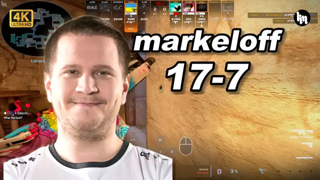 Markeloff 🔥markeloff (17-7) 1.67 Rating 均分2100 炼狱小镇 POV | 2026.08.17 视频封面