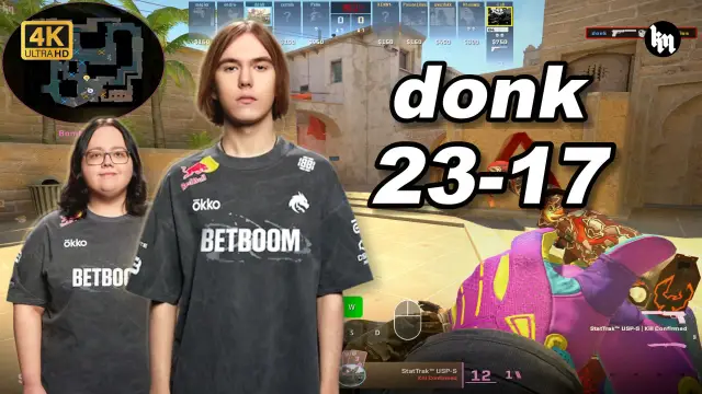 donk 🔥donk (23-17) 1.26 Rating 均分3500 荒漠迷城 POV | 2026.09.03 视频封面