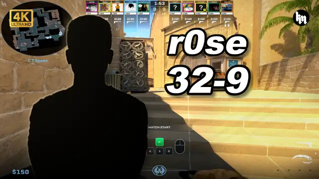 r0se 🔥r0se (32-9) 1.92 Rating 均分3400 荒漠迷城 POV | 2026.10.11 视频封面