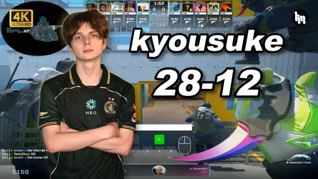 kyousuke 🔥kyousuke (28-12) 1.32 Rating 均分3300 核子危机 POV | 2026.08.28 视频封面