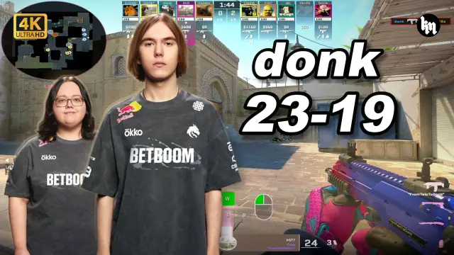 donk 🔥donk (23-19) 1.22 Rating 均分3400 炙热沙城2 POV | 2026.08.31 视频封面