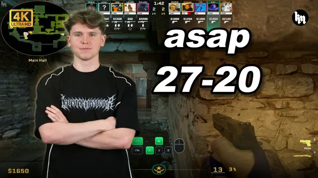 asap BC新援🔥asap (27-20) 天梯单排均分3500 远古遗迹 POV | 2026.09.30 视频封面