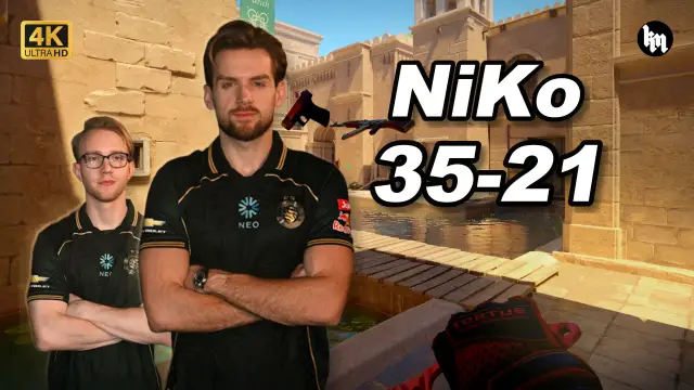NiKo 勤奋尼🔥NiKo (35-21) 均分3300 阿努比斯 POV | 2026.08.30 视频封面