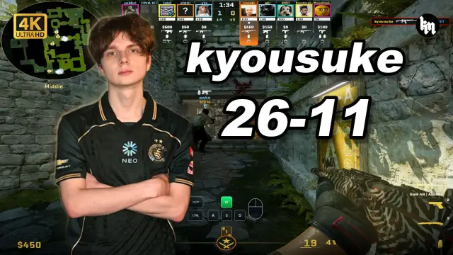 kyousuke 🔥kyousuke (26-11) 1.74 Rating 均分3600 远古遗迹 POV | 2026.10.07 视频封面