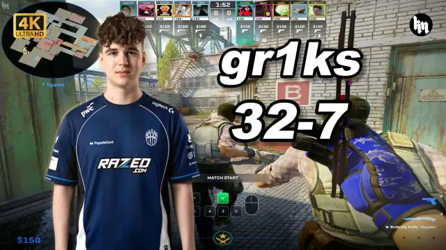 gr1ks 🔥gr1ks (32-7) 1.82 Rating 均分3700 死城之谜 POV | 2026.10.18 视频封面