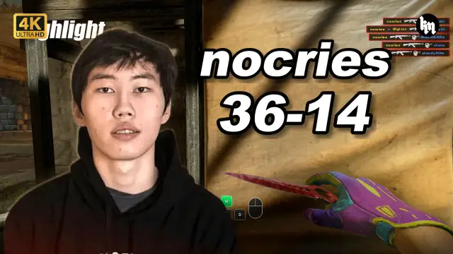 nocries 🔥nocries (36-14) 2.42 Rating 均分2700 远古遗迹 POV | 2026.09.17 视频封面